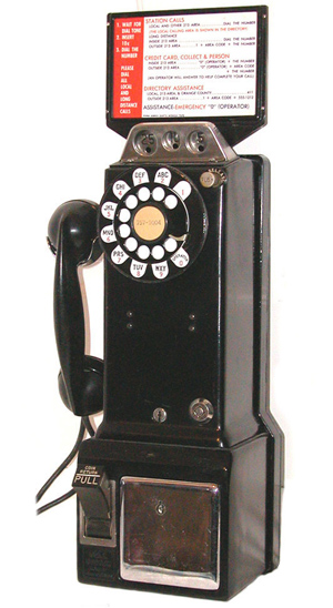 western electric 233g three slot pay phone