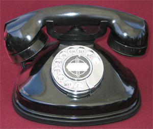stromberg carlson model 1212 fatboy art deco antique telephone