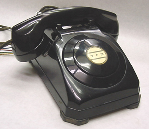 stromberg carlson model 1178 art deco antique rotary dial telephone