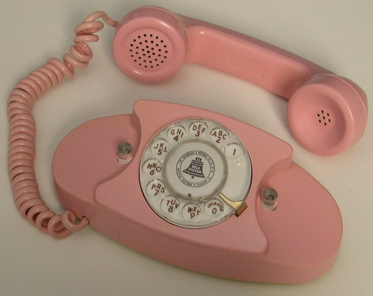 Vintage Bell Systems Princess Rotary Phone