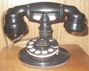 western electric a1 rotary dial antique telephone