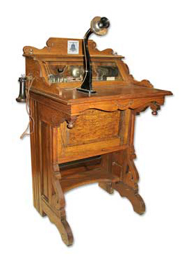 Antique Phone Desk