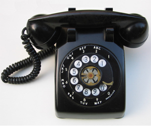 western electric model 5302 rotary dial antique telephone