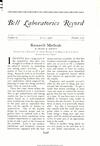 Bell Labs Record, July 1928