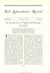 Bell Labs Record, February 1929
