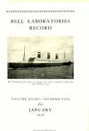 Bell Labs Record, January 1930