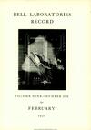 Bell Labs Record, February 1931