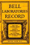 Bell Labs Record, July 1934