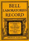 Bell Labs Record, February 1935