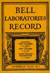 Bell Labs Record, November 1935