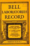 Bell Labs Record, March 1937