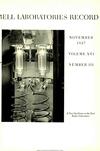 Bell Labs Record, November 1937