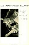 Bell Labs Record, February 1939