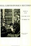 Bell Labs Record, March 1939