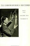 Bell Labs Record, July 1939