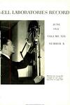 Bell Labs Record, June 1941