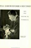 Bell Labs Record, May 1942