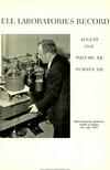 Bell Labs Record, August 1942