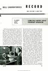 Bell Labs Record, July 1947