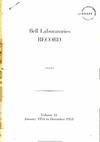 Bell Labs Record, January 1953