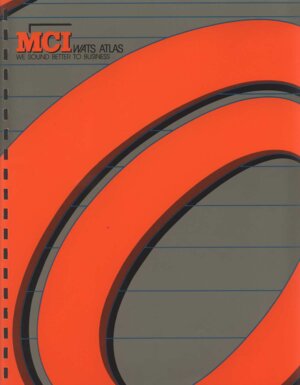 1984 MCi Network Map