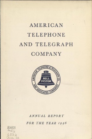 AT&T Annual Report, 1946