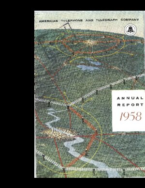AT&T Annual Report 1958