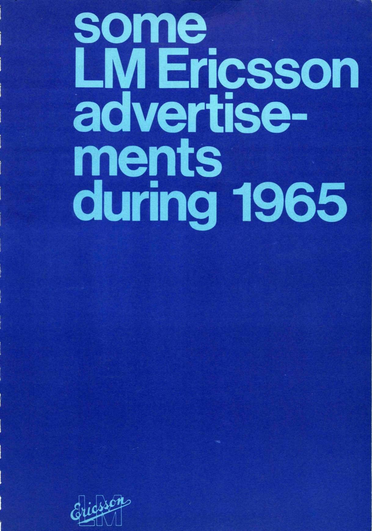 Ericsson 1965 catalog