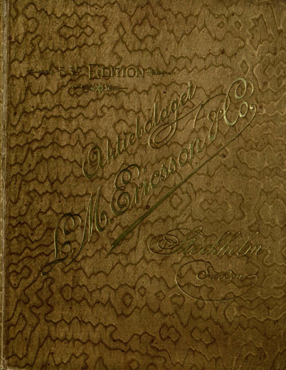 Ericsson 1902 catalog