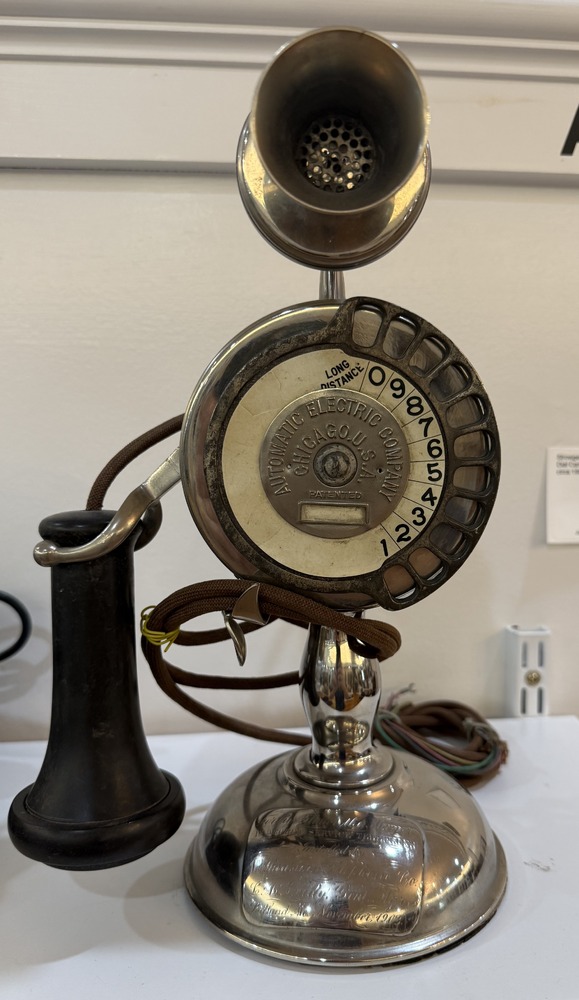 Strowger 'secret service' dial desk set