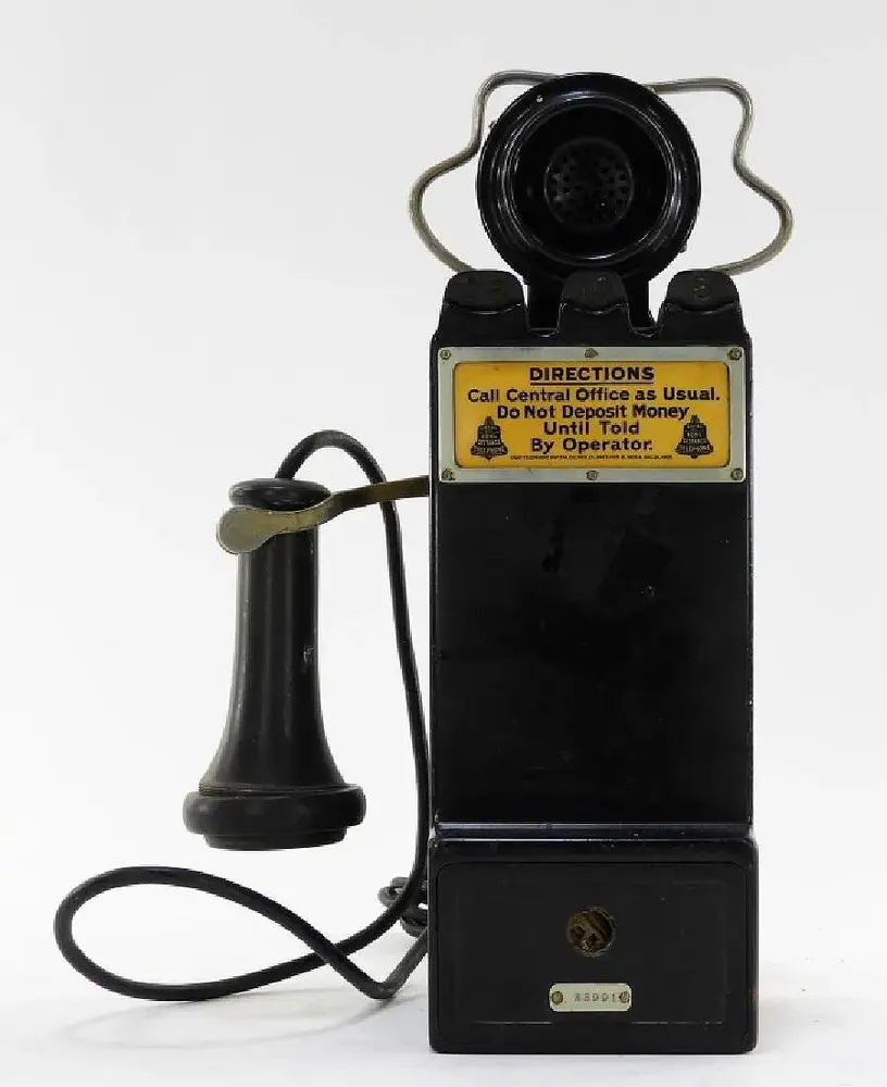 C.1920 Gray Telephone Pay Station Co Hartford CT