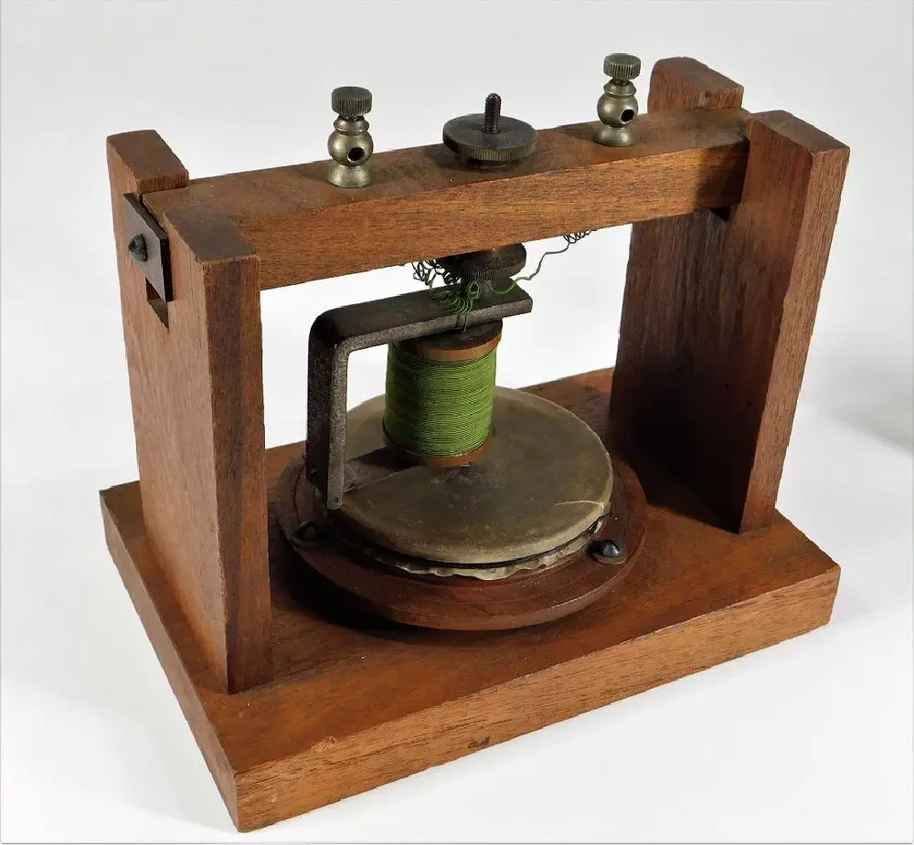 Bell Gallows Frame Phone Transmitter