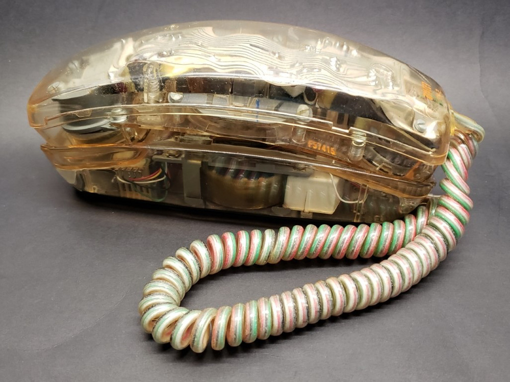 Western Electric Clear Trimline Field Trial Rotary