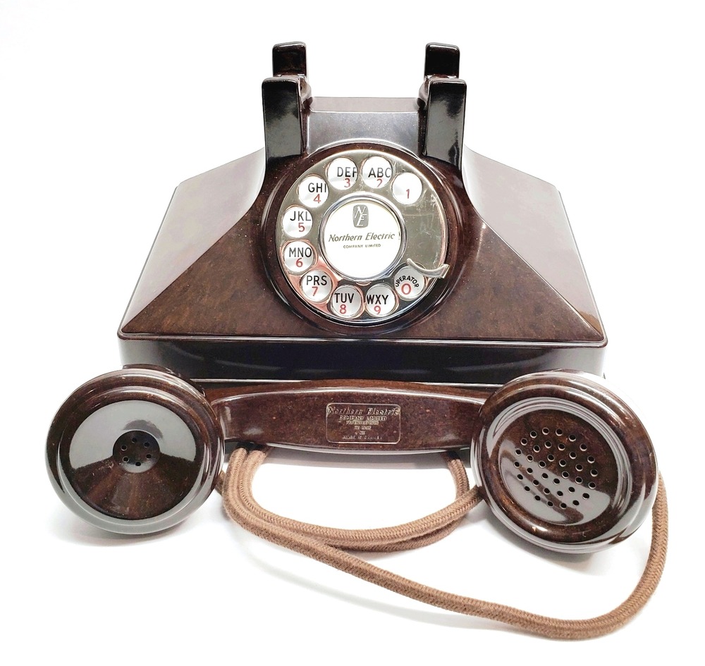 Burled Walnut Uniphone