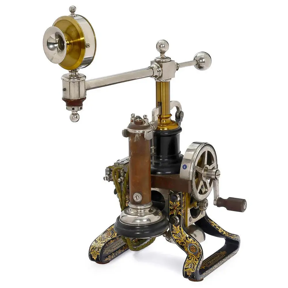 Early Ericsson Skeleton Telephone