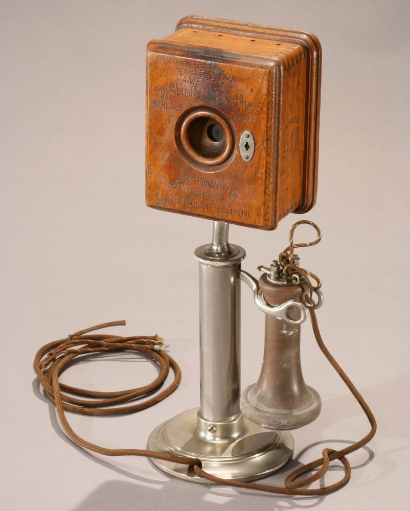 American Bell Desk Stand with Blake Transmitter