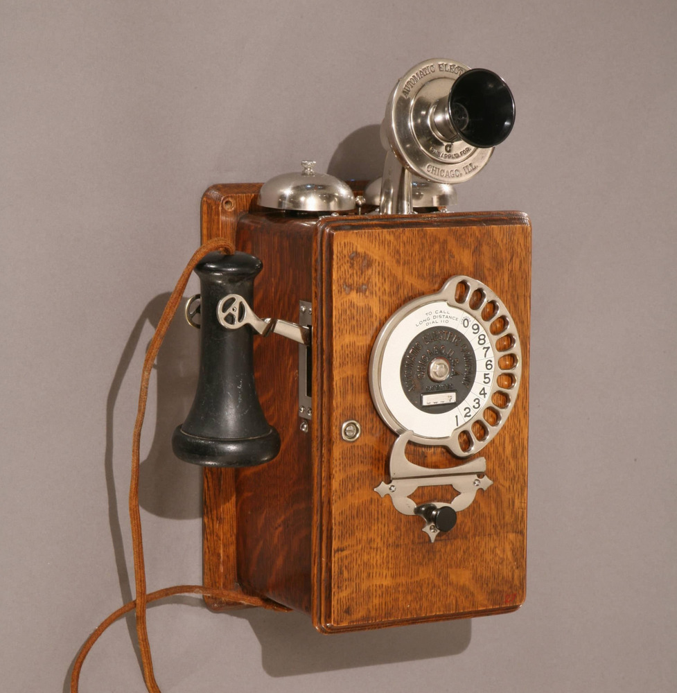 AE Wall Phone with Strowger dial