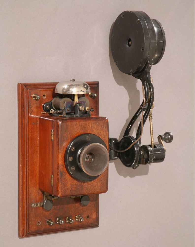 Thomas Edison Chalk Telephone