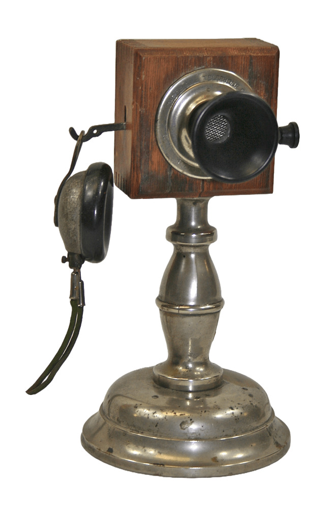 General Telephone Co. Potbelly Desk Stand