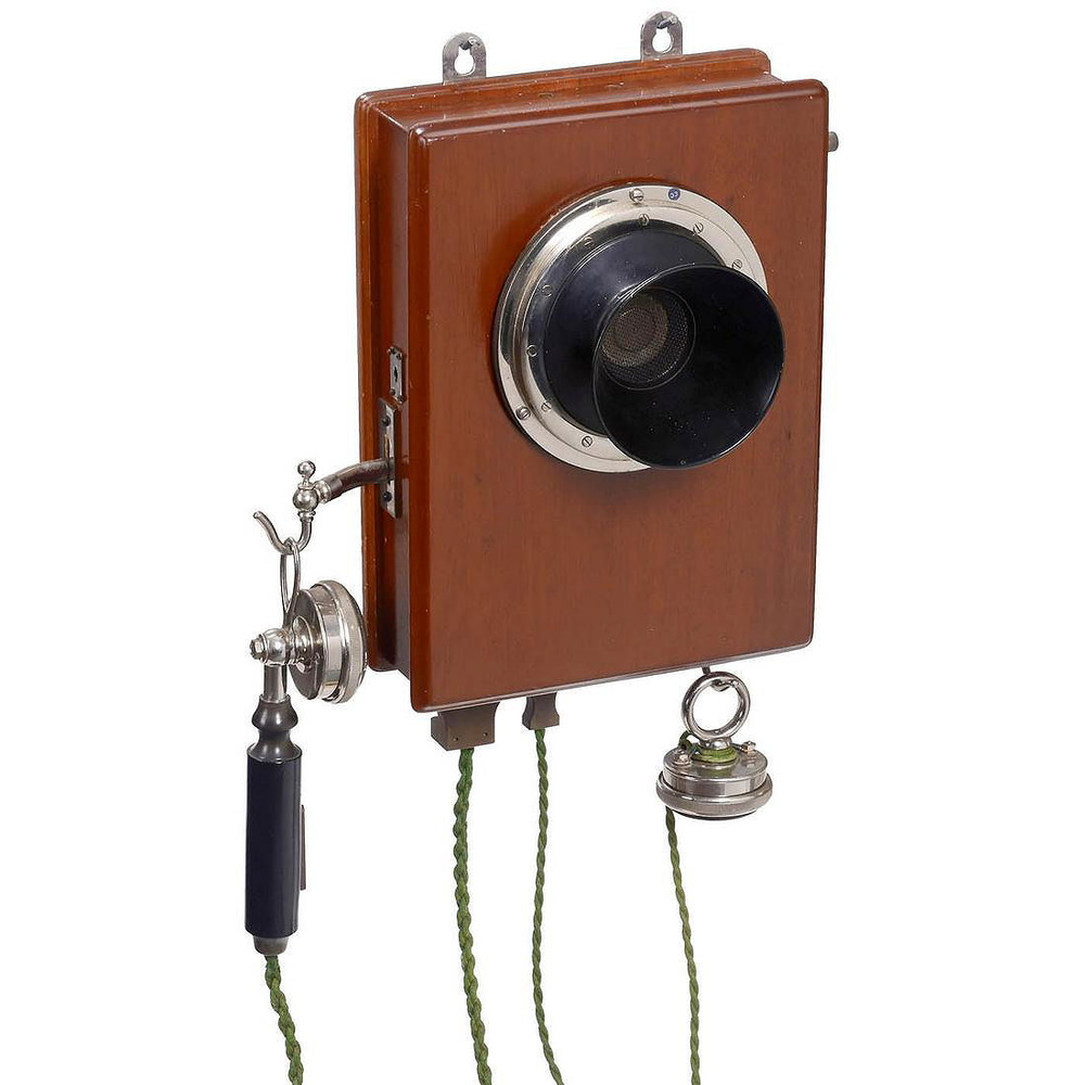 High-current telephone for long distance calls