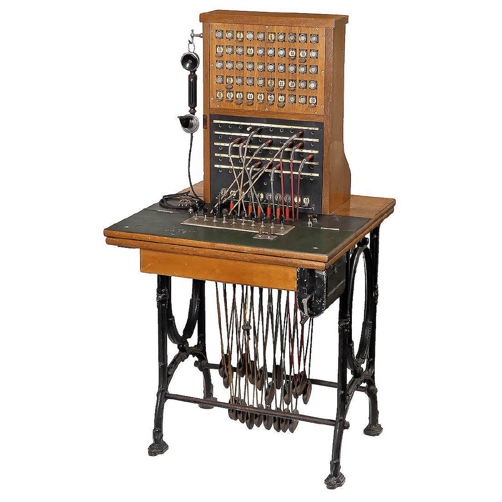 Ericsson 50-line switchboard