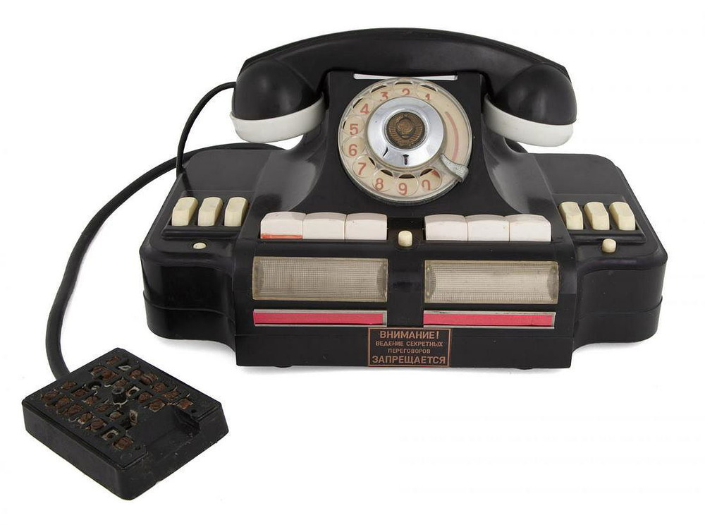 1960s Soviet KD-6 desk phone