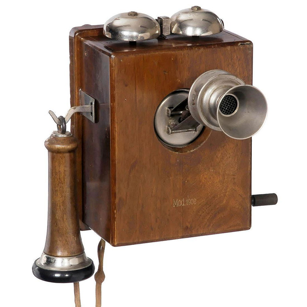 P. Hauser wall telephone