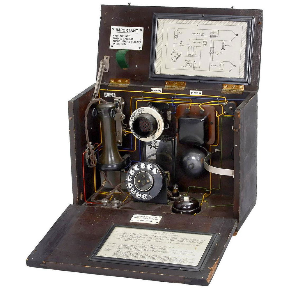 Demonstration telephone