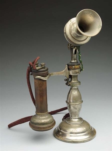 L.M. Ericsson & Co. potbelly desk set