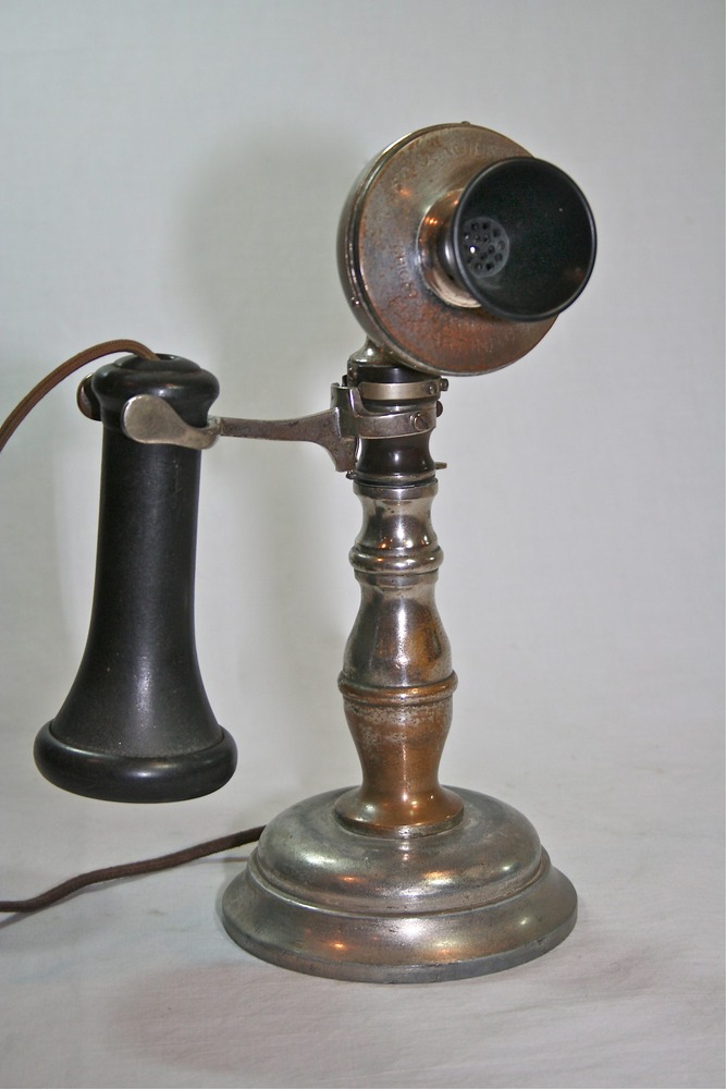 Chicago Telephone Supply Co. potbelly desk set
