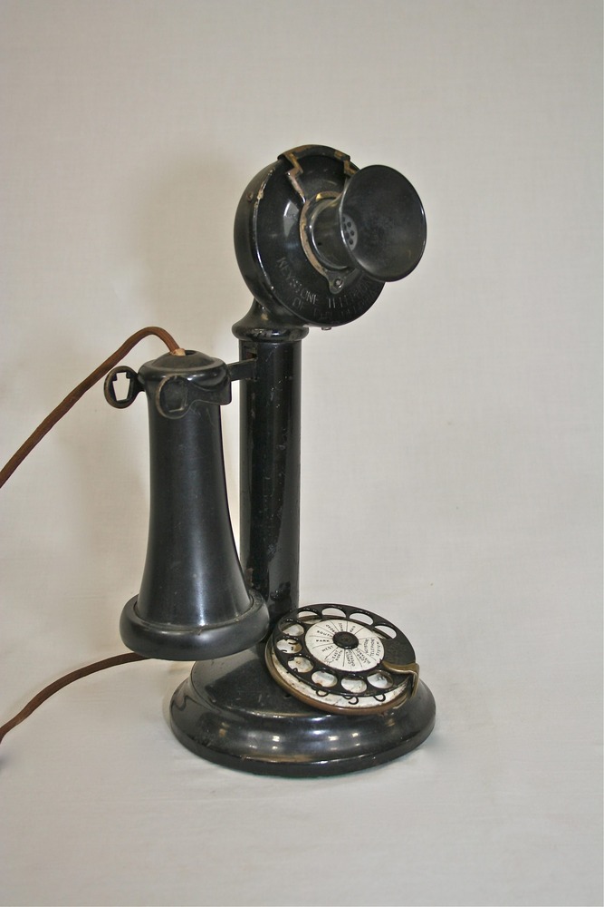 Keystone Telephone Co. dial desk set