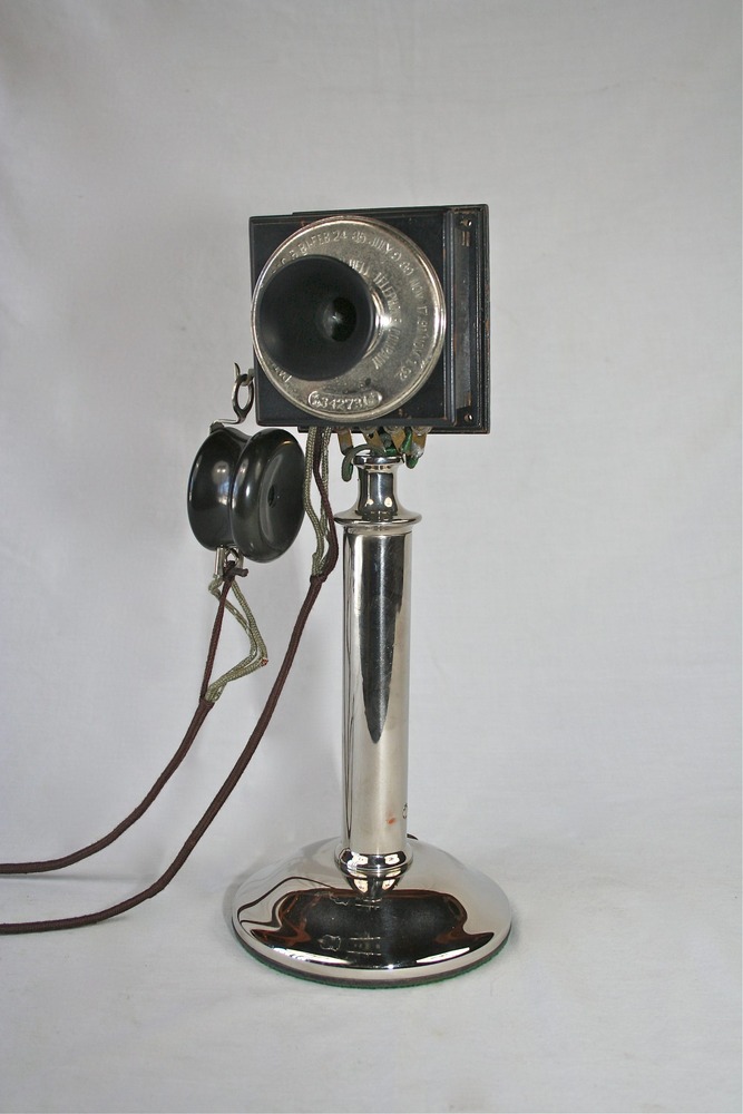 Western Electric No. 20-K speaking tube desk telephone