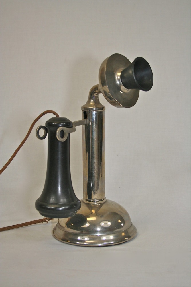 Chicago Telephone Supply Company "oil can" desk set