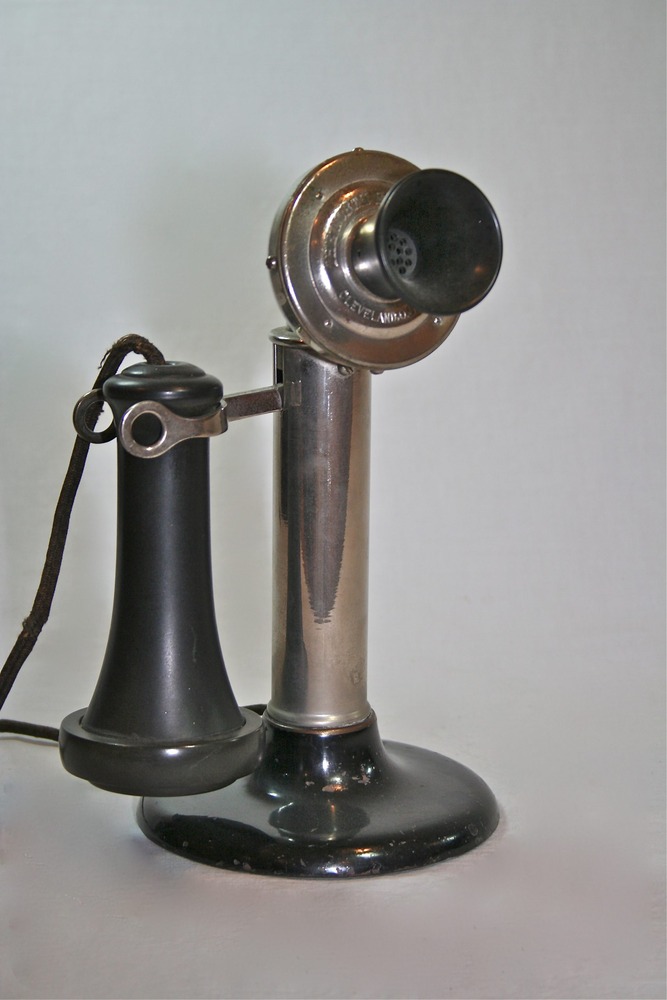 North Electric Co. fat shaft desk set